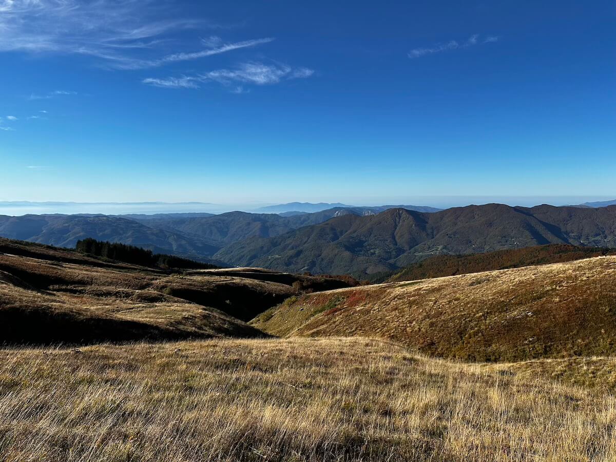 Mountains on the way to Scaffaiolo Lake